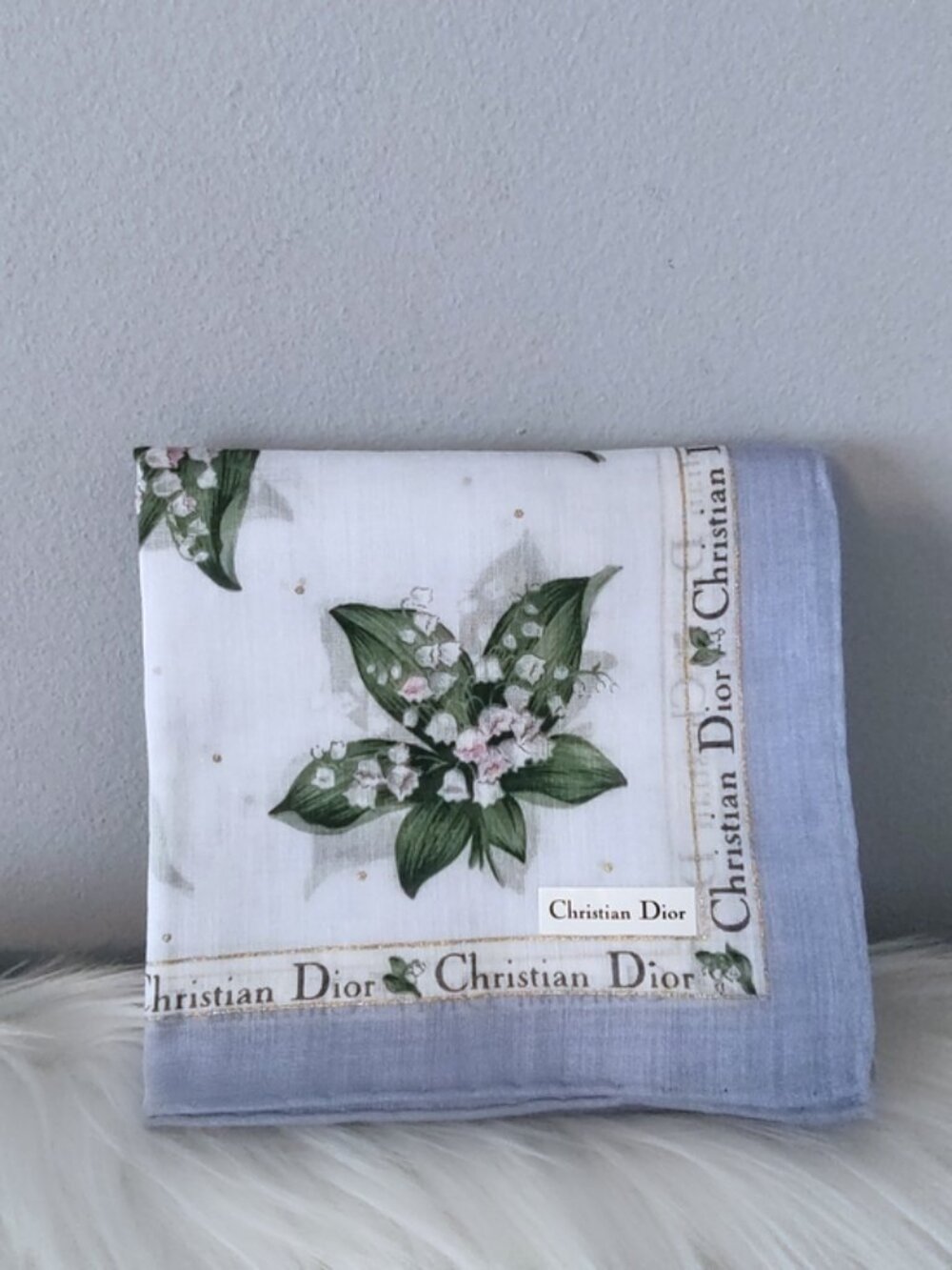 Dior floral small scarf NWT Japan exclusive